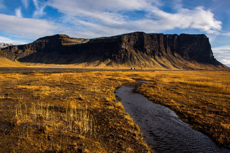 在冰岛的美丽风景