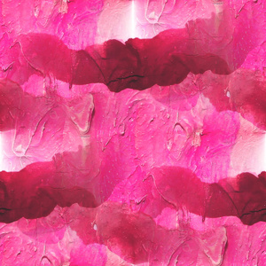 抽象水彩和艺术粉红色的无缝纹理手绘
