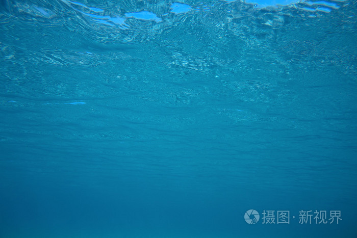 宁静的水下场景