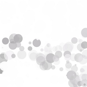 气泡圆点独特的灰色白色明亮向量背景