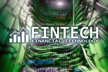 Fintech 金融技术。业务解决方案和软件开发