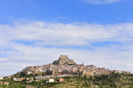 Morella 的看法, Castellon 省, 西班牙