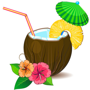 热带鸡尾酒 pinacolada