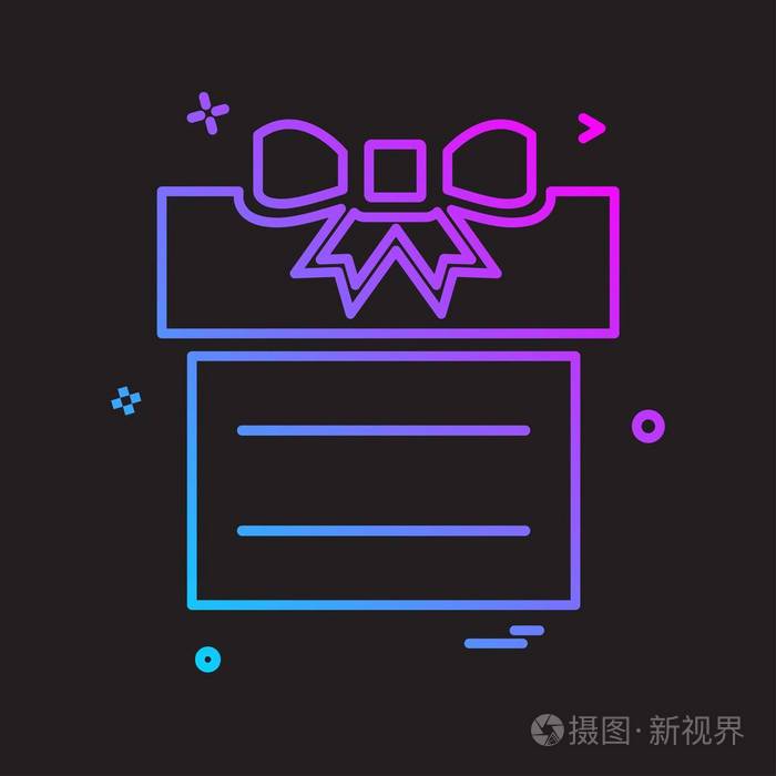giftbox 图标设计矢量图插画-正版商用图片0au9w8-摄