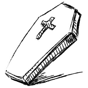 棺材ps素材图片