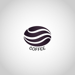 咖啡标志矢量