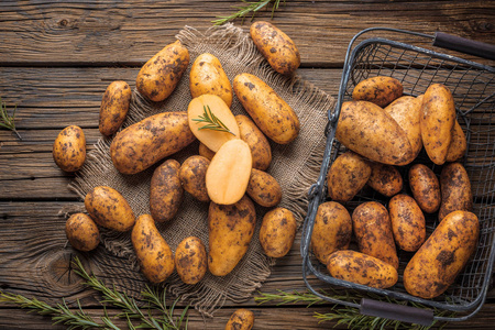 新鲜土豆, 健康食品概念