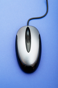 背景技术概念上的计算机鼠标