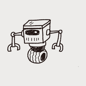机器人涂鸦