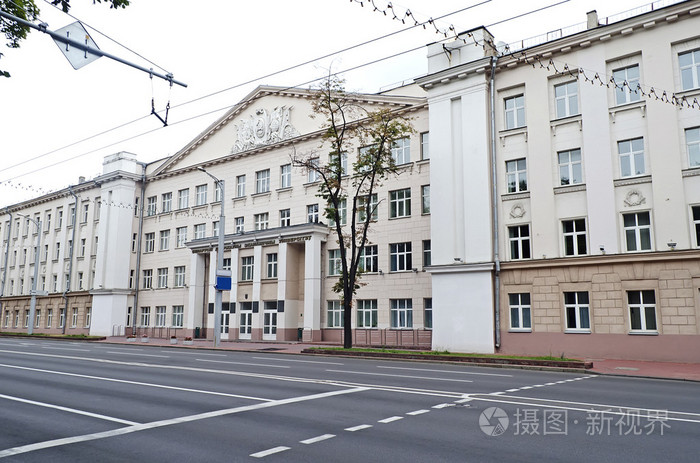 在明斯克白俄罗斯国立经济大学