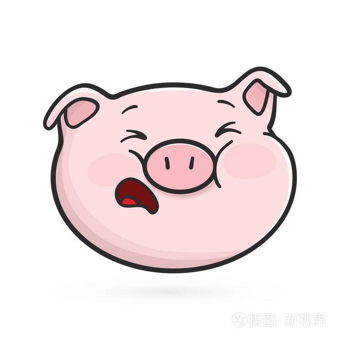 哭图释图标.emoji 表情猪