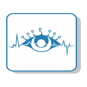 技术图标诊断。眼图表