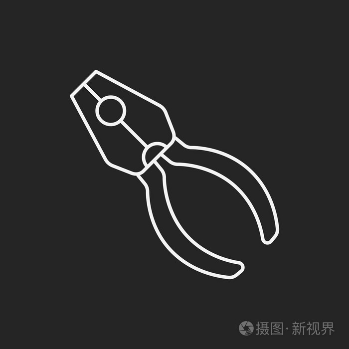 钳子线图标