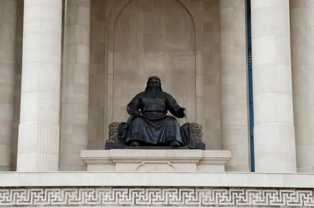 成吉思汗汗纪念碑乌兰巴托蒙古