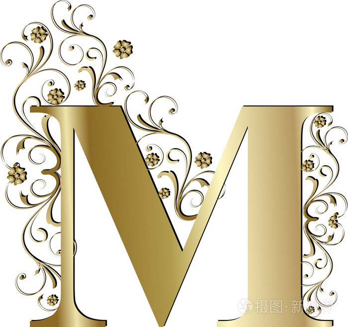 大写字母 m 金