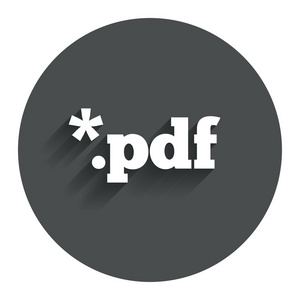 pdf 文件的文档图标。下载 pdf 按钮