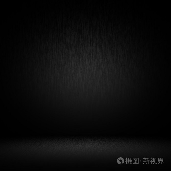 空灰色和黑色的小插图工作室好用作背景