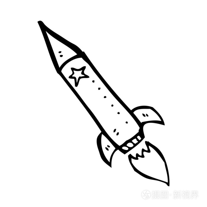 导弹卡通