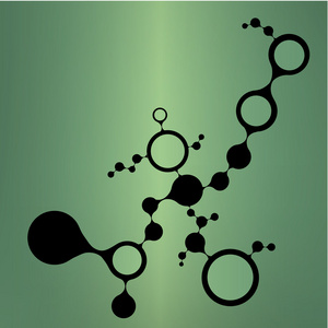 dna 分子的结构背景。eps10 矢量图