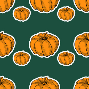 pumkinorange pattern4