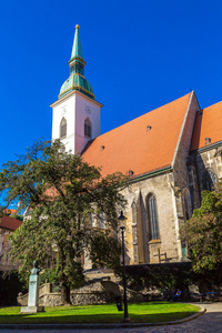 圣马丁大教堂在布拉索夫