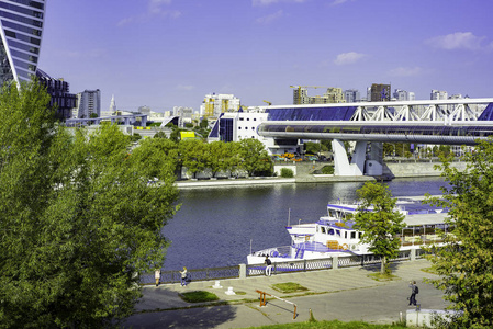 城市莫斯科地区. 塔拉斯舍甫琴科的路堤. 巴格拉季翁桥