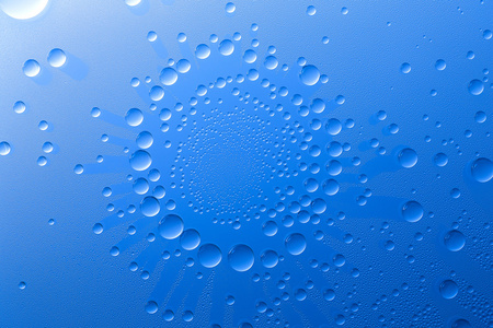 Water drop dew drop effect nano effect lotuseff