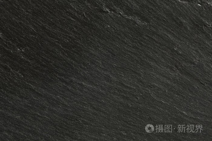 特写质地的黑色板岩
