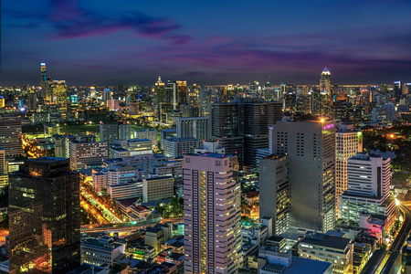 曼谷城市夜景