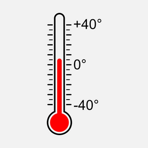 温度计图标 符号温度