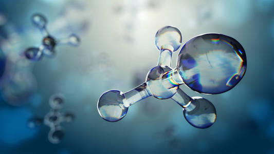 科学或医学背景与分子和原子