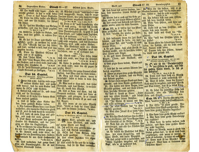 孤立的旧古董复古打开圣经