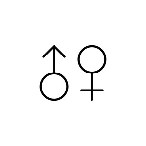 女性，男性，性别图标