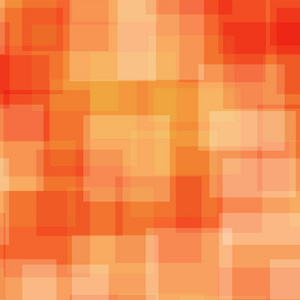 抽象方块图案橙色几何背景迷人的随机平方几何混沌