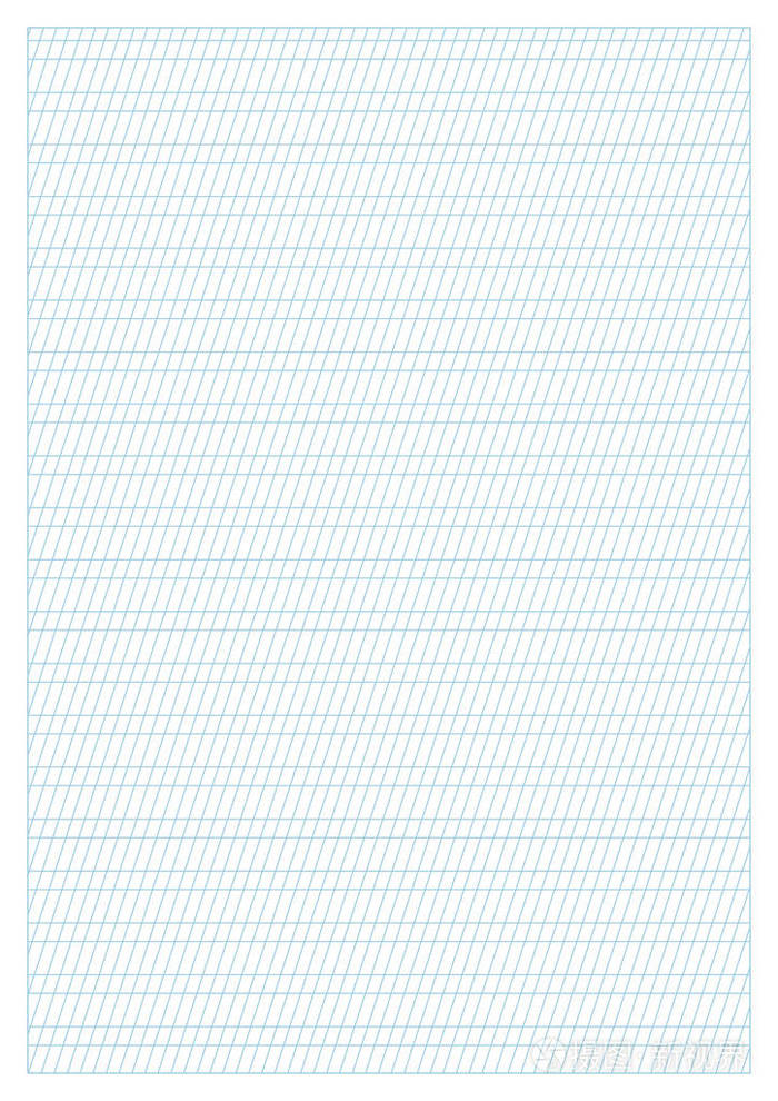 书法练习 A4 大小纸张背景