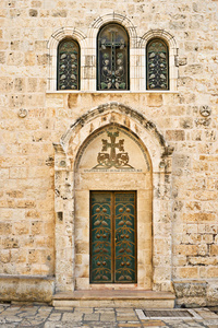 侧门的圣墓教堂图片