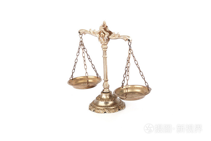 司法的装饰天平