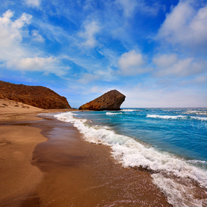 Cabo de Gata 阿尔梅里亚 Playa del Monsul 海滩