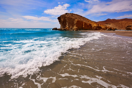 Cabo de Gata 阿尔梅里亚 Playa del Monsul 海滩