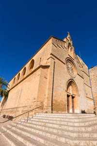 贝尼多姆老镇马略卡岛帕尔马 Jaume 教会在马略卡岛