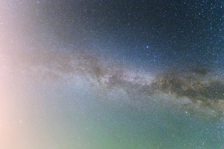 银河系的夜晚天空背景