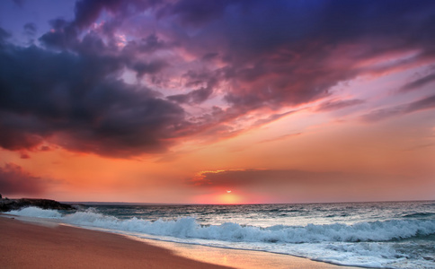 在海的美丽 cloudscape