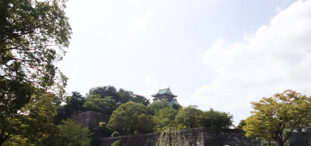 在日本大阪城堡