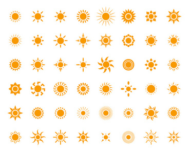 太阳符号设置为你设计