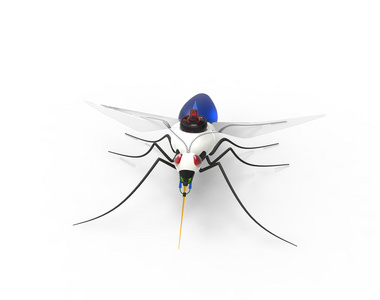 未来派蚊子纳米机器人