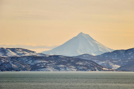 俄罗斯堪察加火山