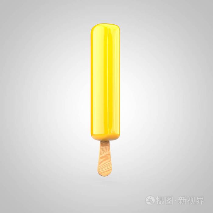 冰激淋小写字母 L