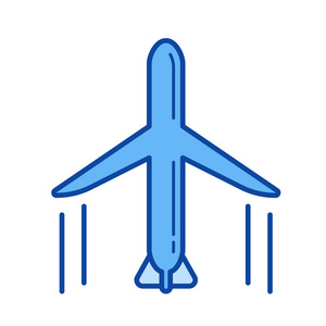 航空物流线图标图片