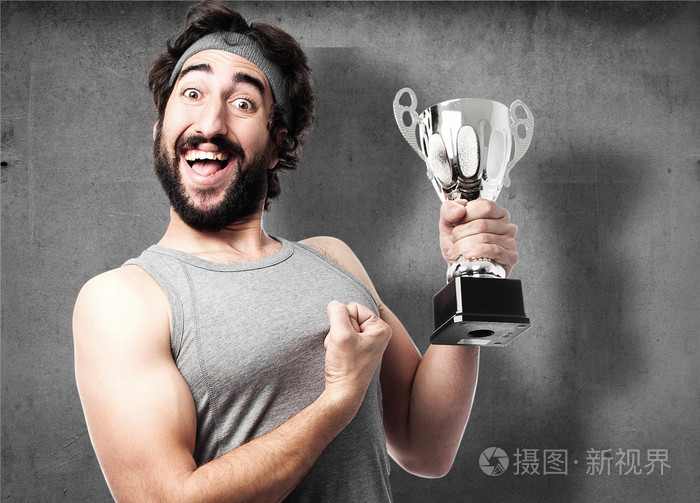 优胜者杯的运动员