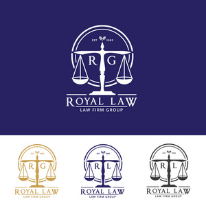 法律公司徽标图标矢量 design.legal 律师 规模 矢量标志模板